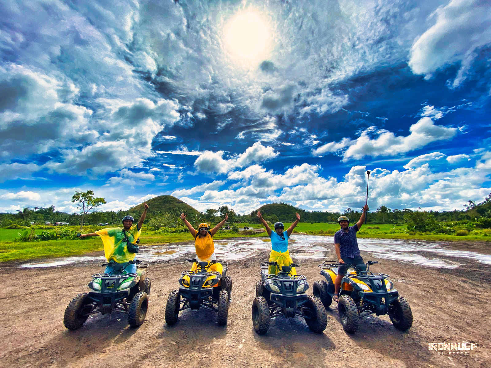 Ride an ATV